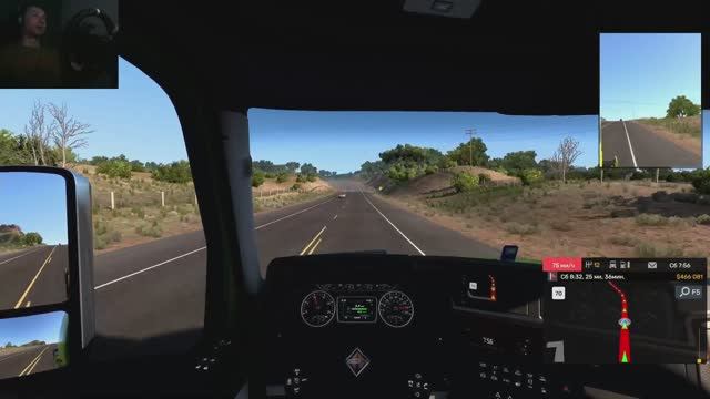 Покупка нового гаража - American truck simulator - 024 - на руле MOZA R5 смотреть онлайн
