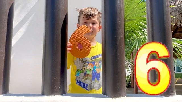 Учимся считать от 1 до 10 | Играем в прятки с цифрами смотреть онлайн