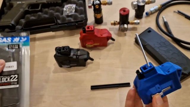 Как перевести страйкбольный GBB пистолет на воздух