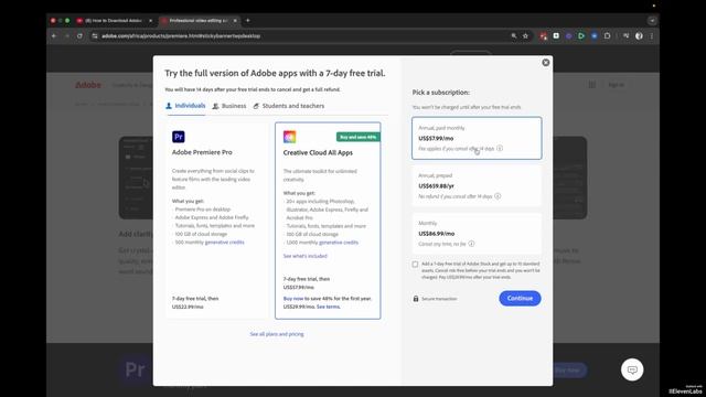 Как бесплатно загрузить Adobe Premiere Pro на ПК и Mac в 2025 году смотреть онлайн