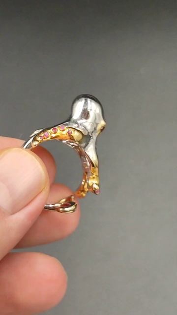 Природный рубин из Мозамбика, гранат из Африки в сереб смотреть онлайн