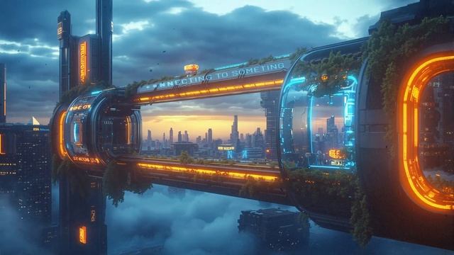 CYBERSPHERE – Blade Runner Ambience  Futuristic Cityscape & Nature Vibes For Study & Sleep