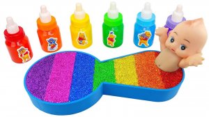 КУПАЕМ ПУПСИКА В ЦВЕТНОМ СЛАЙМЕ ЛЕПИМ ВИДЕО ДЛЯ ДЕТЕЙ МУЛЬТИКИ СМОТРЕТЬ КАНАЛ ИГРАЛКИ-ЗАЛИПАЛКИ