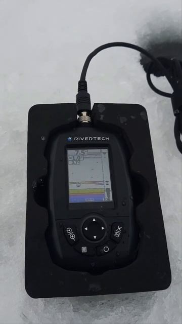 Эхолот Rivertech - новинка 2023 для зимней рыбалки. смотреть онлайн