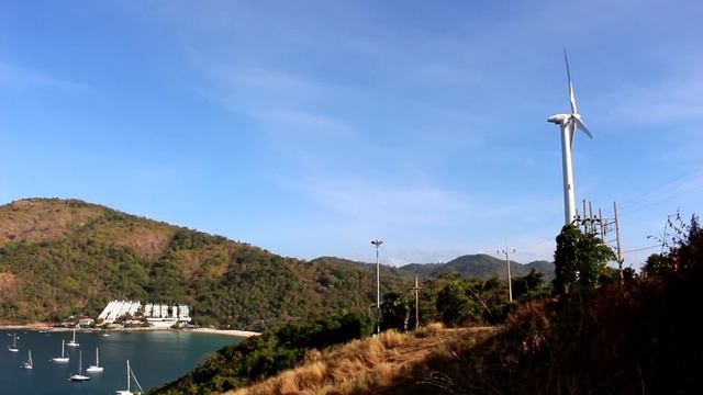 Смотровая площадка у ветряков на Пхукете ☆ Windmill Viewpoint смотреть онлайн