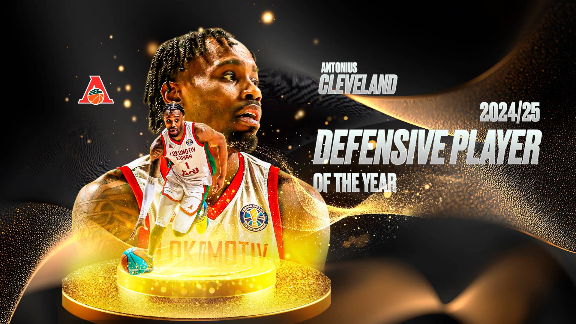 Антониус Кливленд – лучший обороняющийся игрок сезона-2024/25 смотреть онлайн