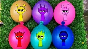 СПРУНКИ Sprunki | Угадайте, какой персонаж Спрунки окажется в шарике!?