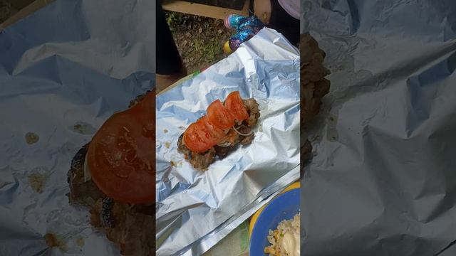 Мягкий шашлык из Говядины (бедро) с курицей смотреть онлайн