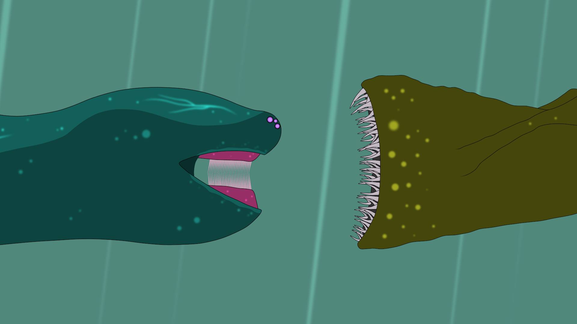 Эль Гран Майа против Морского Пожирателя | Анимация смотреть онлайн