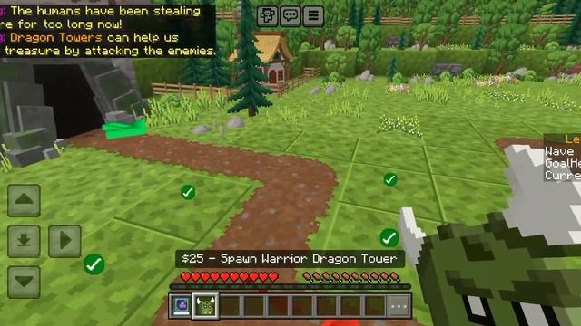 КАК СКАЧАТЬ КАРТУ DRAGON DEFENDERS  НА MINECRAFT BEDROCK