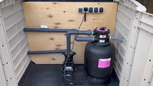 Установка бассейна PoolMagic Wood