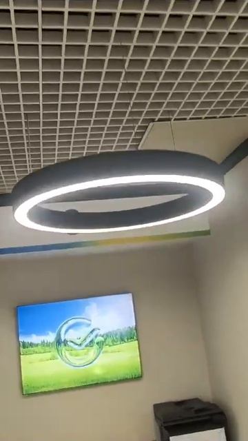 Подвесной светильник кольцо D800 мм смотреть онлайн