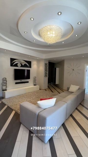 Большая квартира в Сочи, центр, 140 м2, клубный дом с басс смотреть онлайн