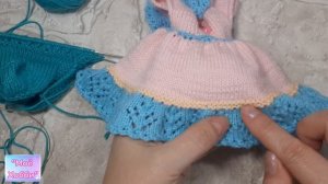 МК. Платье «Нежное» для кукол Паола Рейна