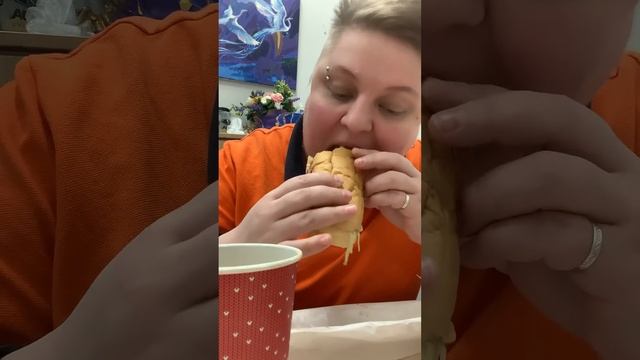 Овощной саб и картофель печеный. #мукбангроссия #subway #е смотреть онлайн