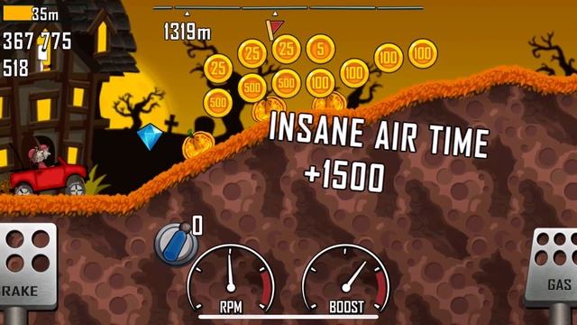 Hill Climb Racing Призрачно