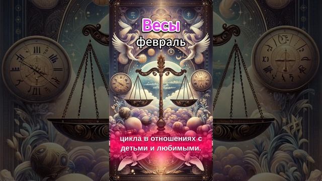 Гороскоп для Весов на февраль 2024 года смотреть онлайн