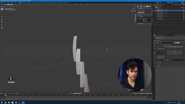 98 Радиальный массив array в Blender 2 9 Копирование по кругу смотреть онлайн