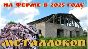 МЕТАЛЛОКОП  на ферме как есть,реали копа металла 2025 года