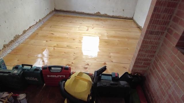 Полы готовы и это финал. Жизнь в деревне после переезда. смотреть онлайн