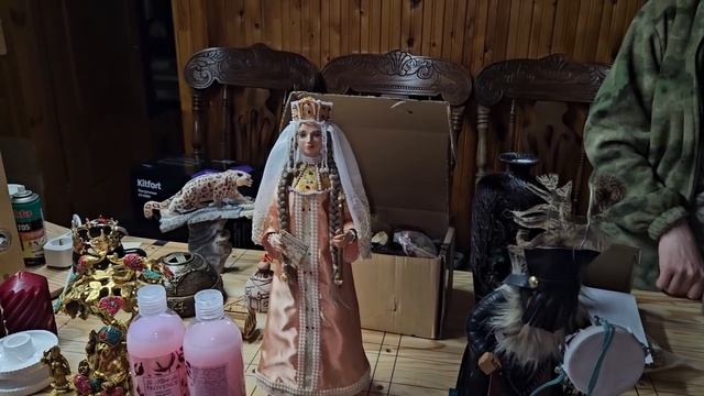 КУКЛА АННА ЯРОСЛАВНА И ИНЫЕ ДАРЫ... Инга Хосроева, Ведьмина изба, Распаковка. смотреть онлайн