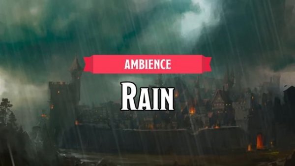 Rain D&D TTRPG Ambience 1 Hour by Bardify