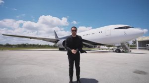 Видеотур по частному Boeing 767