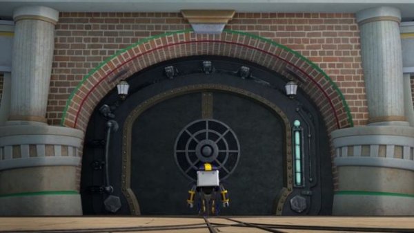 Роботы поезда Приключение начинается мультфильм