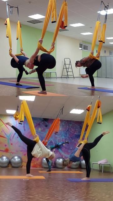 Аэройога,  йога в гамаках #aeroyoga #аэройога #flyyoga