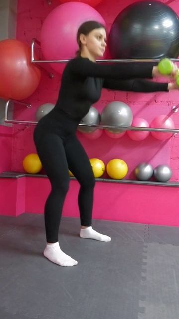 #гантели #спорт #силовая #приседания #кардио смотреть онлайн