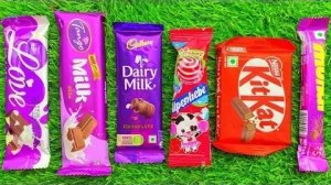 Приятное видео о распаковке ГИГАНТСКОЙ радужной леденцовой конфеты с нарезкой вкусных конфет ASMR