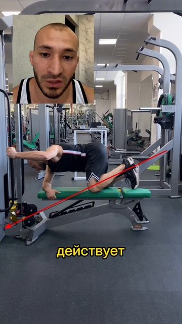 Упражнение для роста ягодиц без увеличения бёдре. #яго смотреть онлайн