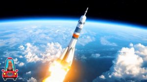 Пазлы космический транспорт для детей. Развивающее