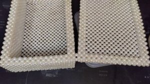 🔴 Шкатулка из бусин 10. Или как я плету шкатулку из бус?