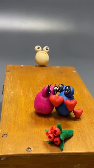 Pou is Absolute Sad #pou #meme #plasticine #clayart смотреть онлайн