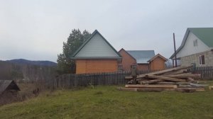 Веранда к бане (часть2). Жизнь на Алтае после переезда.