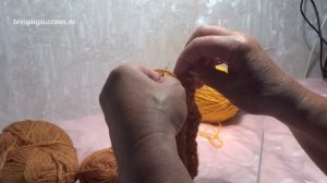 Как связать Котошапку (Детскую шапку) спицами