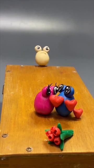 Pou is Absolute Sad #pou #meme #plasticine #clayart смотреть онлайн