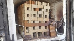 Обжиг огнеупорного кирпича Ташкент / Roasting of refractory bricks