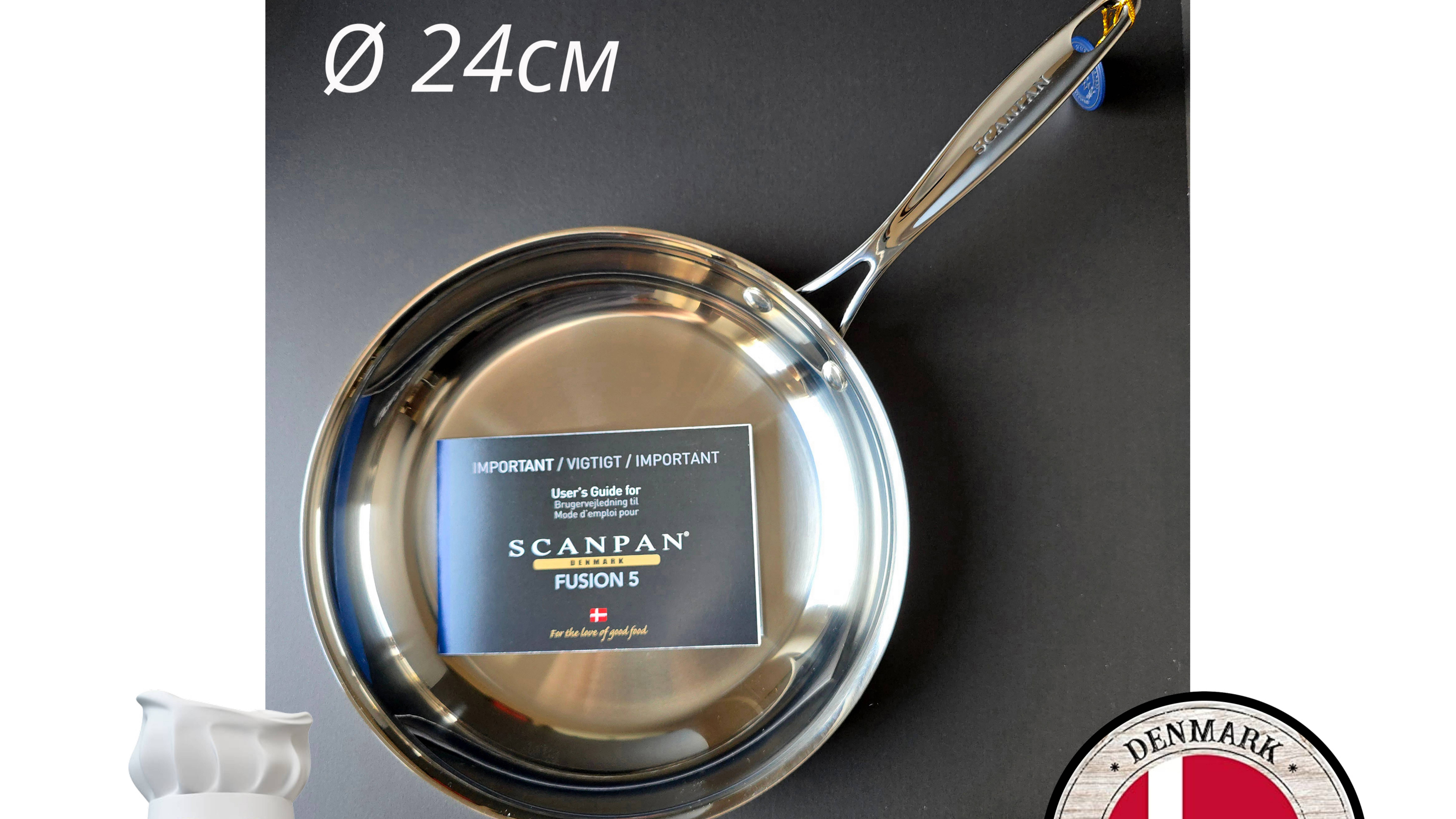 Scanpan Fusion 5 24см Сковорода из нержавеющей стали
