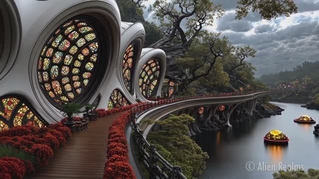 Exploring Floraxis The Art Nouveau Planet Of Flowers And Secrets