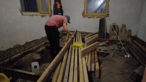 Старая половая доска. Жизнь в деревне после переезда.