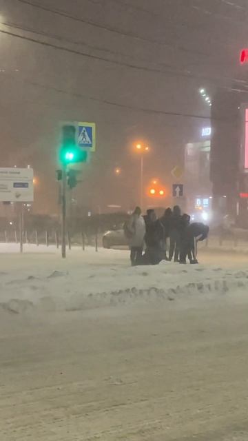 Вьюга 29-12-2023 Омск в метели при -5 на улице #jvcr смотреть онлайн