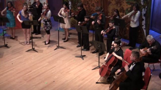 Камерный ансамбль скрипачей Елены Лукиной. 10 мая 2013. смотреть онлайн
