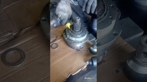 Сборка среднего редуктора камаз 6520