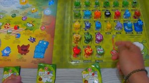 Распаковка пакетиков Ам Ням, новая коллекция Ам Ням в альбоме, коллекция пакетиков Ам Ням Пятерочка