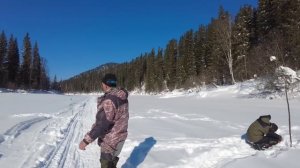 Хариус в лютый мороз - стоило ли мёрзнуть? Часть3