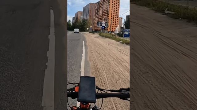 На работу на вело. #санктпетербург #мурино #велосипед смотреть онлайн