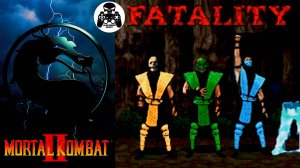Mortal Kombat 2 SEGA/Genesis (демонстрация всех Fatality)