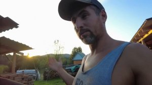 Возил кирпич два дня. Не подписчик из Германии. Жизнь в деревне после переезда.